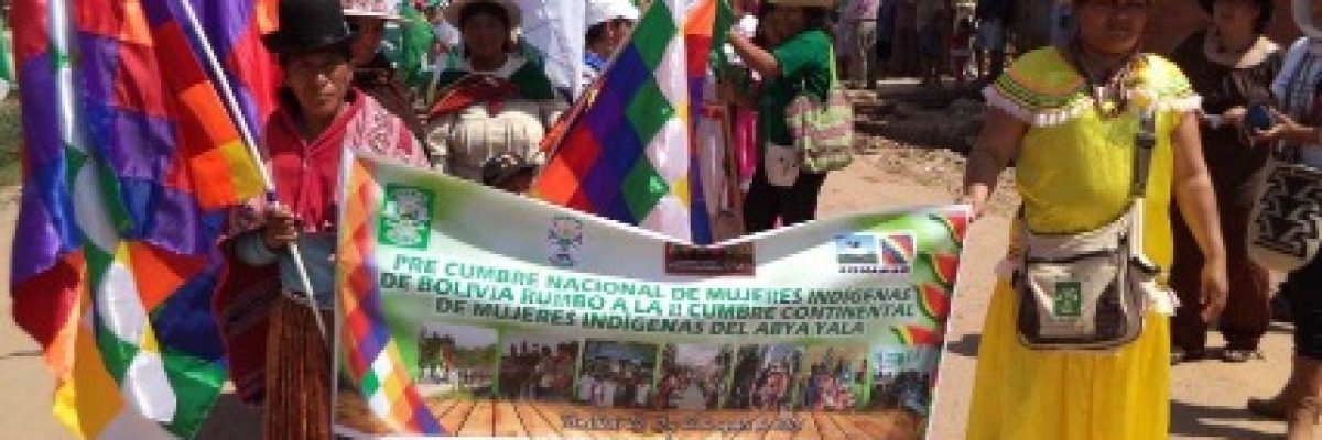 La voz de las indígenas bolivianas