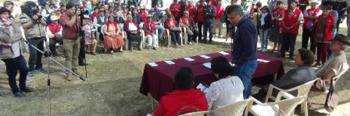 Hacia la primera “comunidad urbana” de la OINCO en Cochabamba