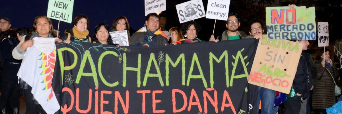 COP 25: La sociedad civil de Bolivia participó en la marcha por el clima en Madrid